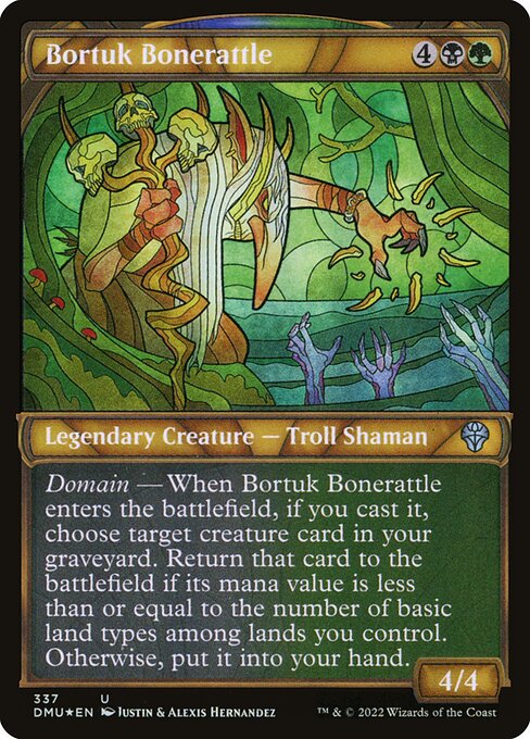 DMU: Bortuk Bonerattle (Textured Foil)