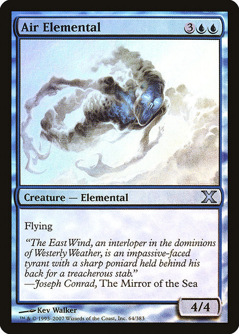 10E: Air Elemental (Foil)