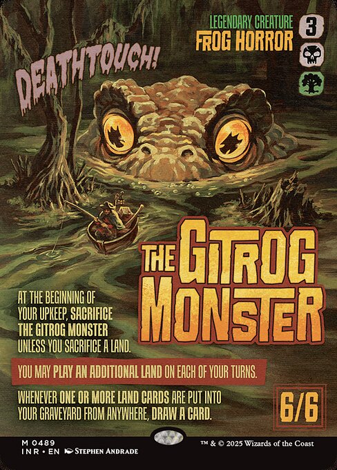 INR: The Gitrog Monster (Showcase) (Foil)
