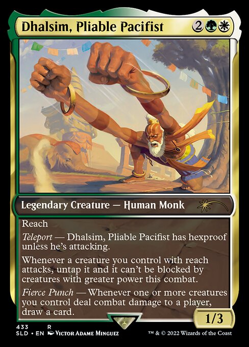SLD: Dhalsim, Pliable Pacifist (Foil)