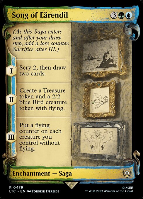 LTC: Song of Earendil (Showcase Scrolls) (Foil)