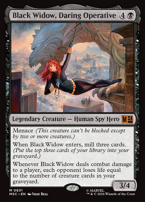 MSC: Black Widow, Daring Operative