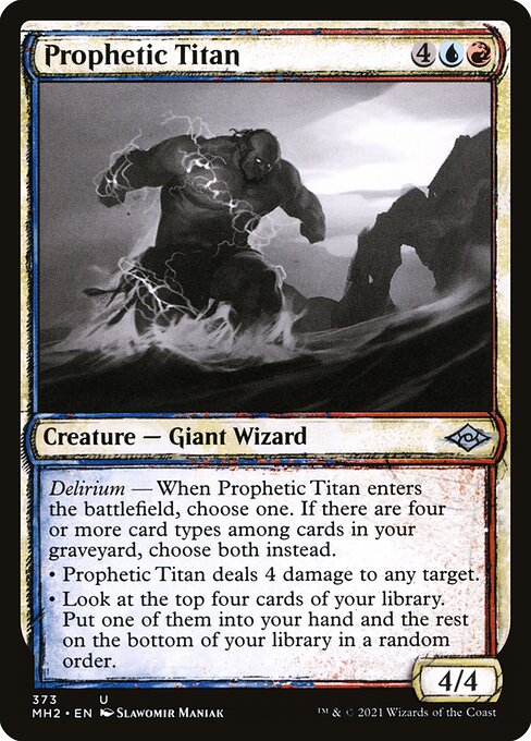 MH2: Prophetic Titan (Showcase) (Foil)