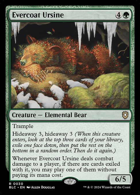BLC: Evercoat Ursine
