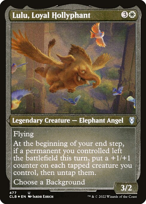 CLB: Lulu, Loyal Hollyphant (Foil Etched)