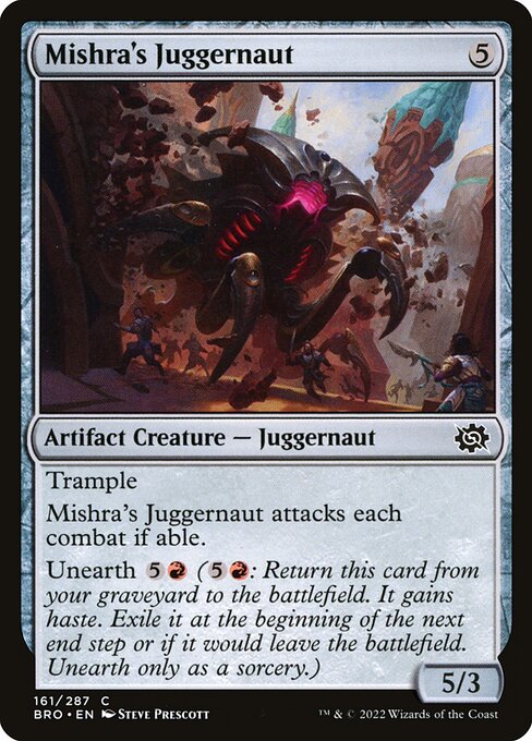 BRO: Mishra's Juggernaut (Foil)
