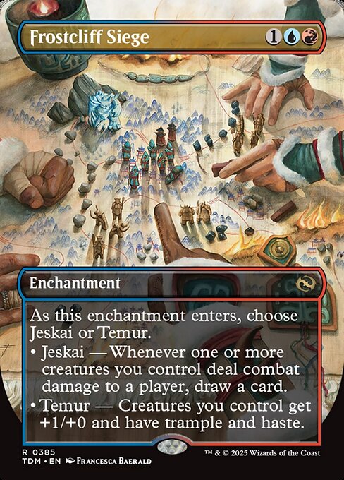 TDM: Frostcliff Siege (Borderless) (Foil)