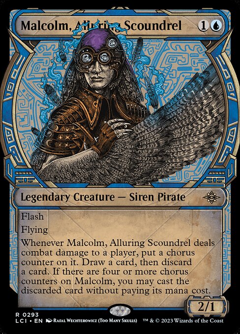 LCI: Malcolm, Alluring Scoundrel (Showcase) (Foil)