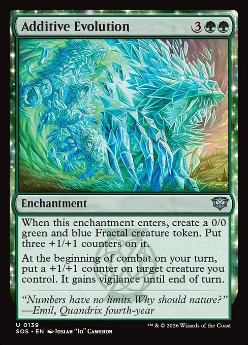 SOS: Additive Evolution (Foil)