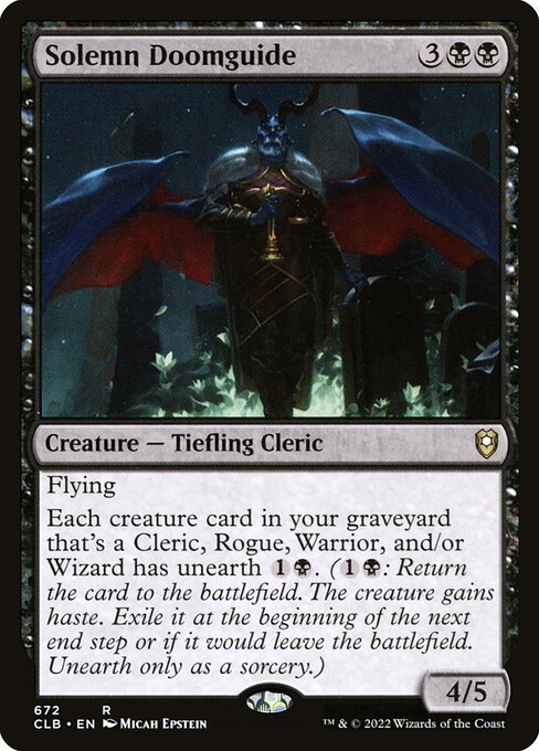 CLB: Solemn Doomguide