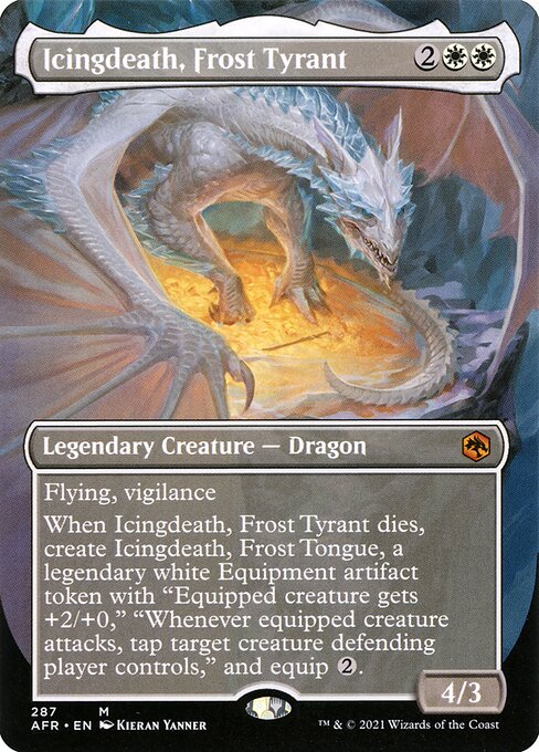 AFR: Icingdeath, Frost Tyrant (Borderless) (Foil)