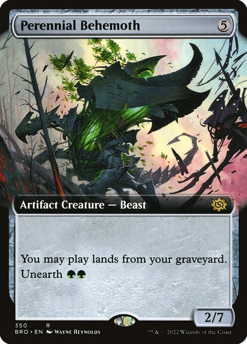 BRO: Perennial Behemoth (Extended Art) (Foil)