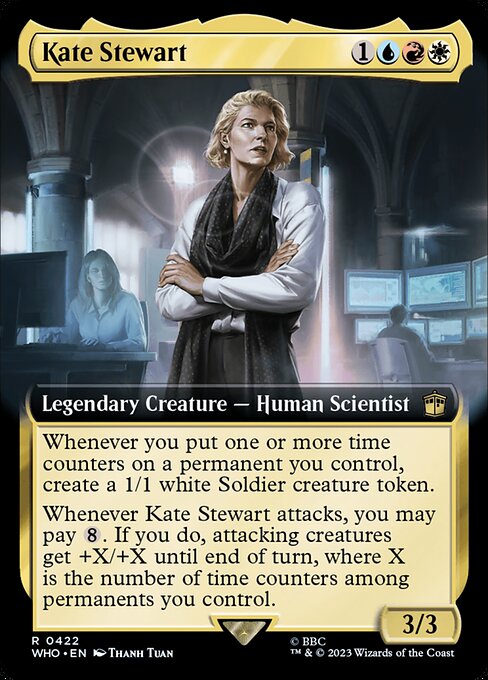 WHO: Kate Stewart (Extended Art) (Foil)