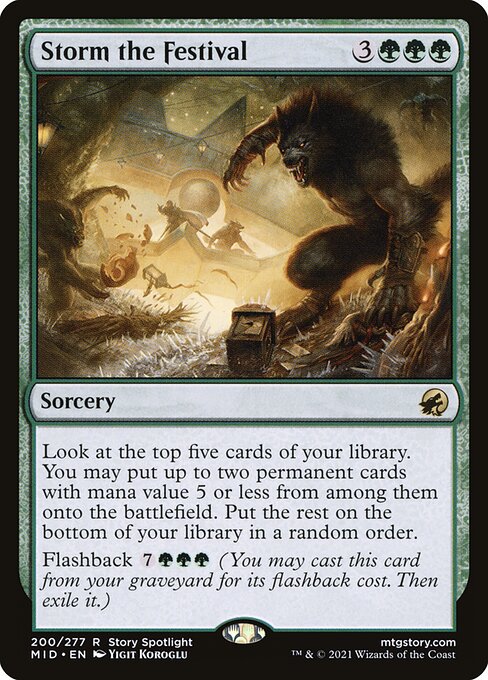 MID: Storm the Festival (Foil)