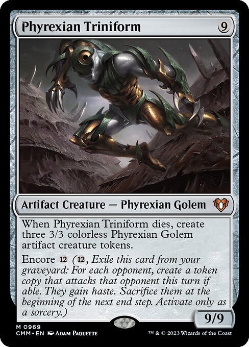 CMM: Phyrexian Triniform
