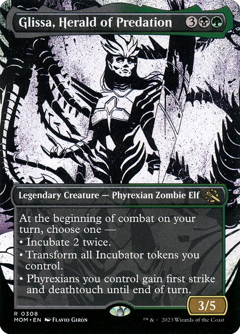 MOM: Glissa, Herald of Predation (Showcase) (Foil)