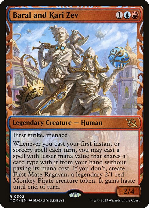 MOM: Baral and Kari Zev (Showcase) (Foil)