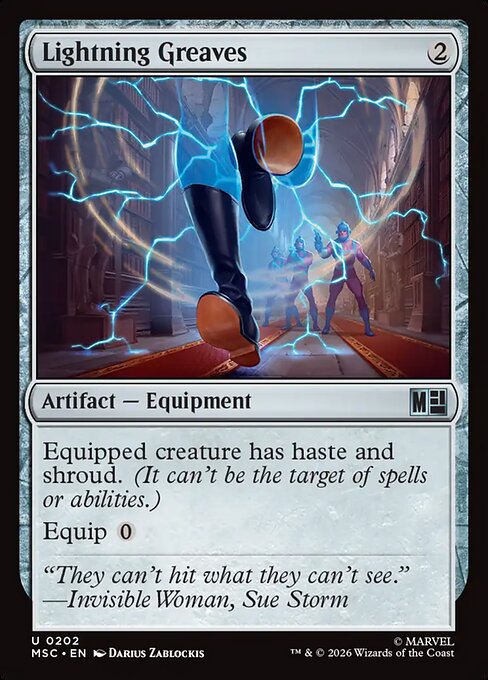 MSC: Lightning Greaves