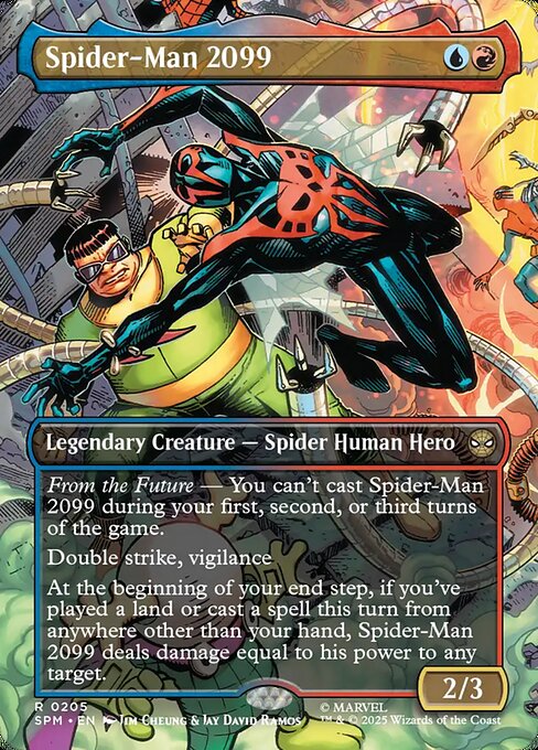 SPM: Spider-Man 2099 (0205) (Borderless) (Foil)