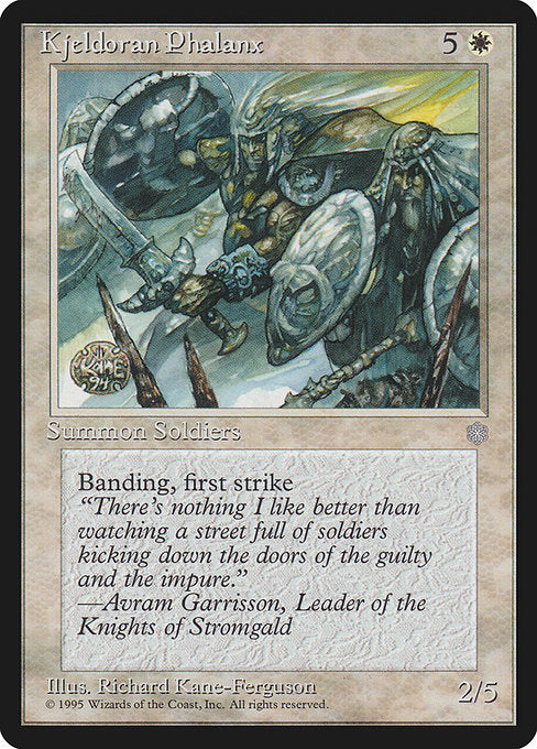 ICE: Kjeldoran Phalanx