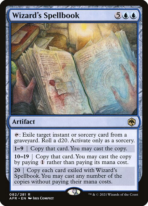 AFR: Wizard's Spellbook (Foil)