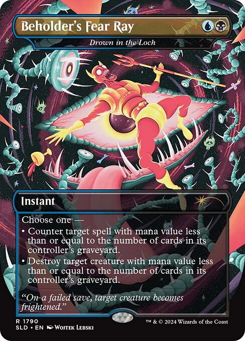 SLD: Beholder's Fear Ray - Drown in the Loch (Foil)