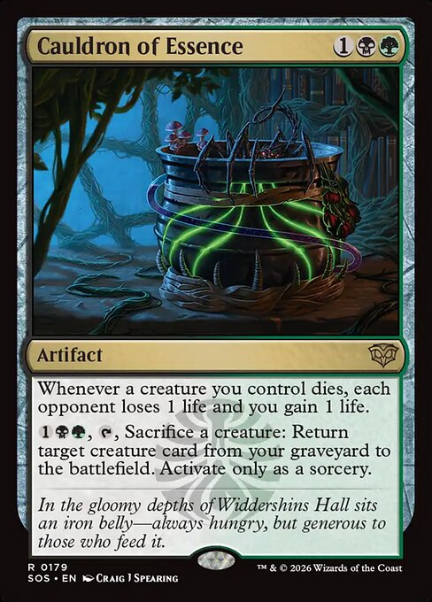 SOS: Cauldron of Essence