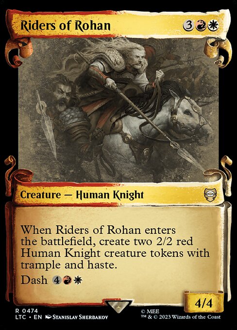 LTC: Riders of Rohan (Showcase Scrolls) (Foil)