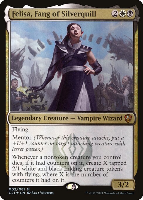 C21: Felisa, Fang of Silverquill (Foil)