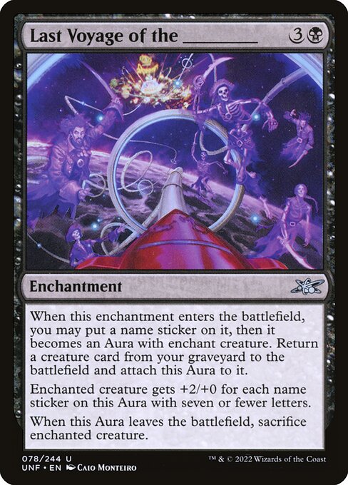 UNF: Last Voyage of the _______ (Foil)