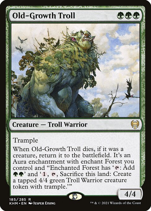KHM: Old-Growth Troll (Foil)
