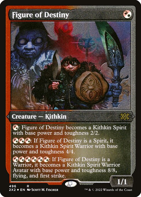 2X2: Figure of Destiny (Foil Etched)