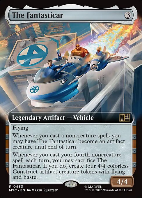 MSC: The Fantasticar (Extended Art)