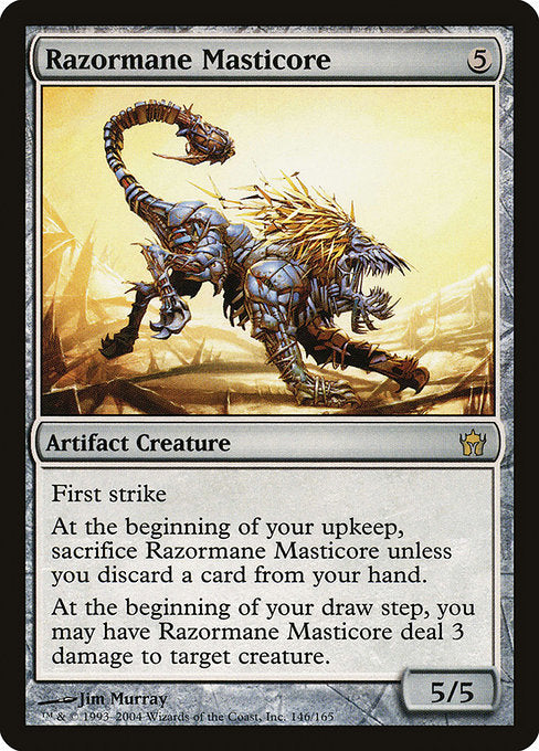5DN: Razormane Masticore (Foil)