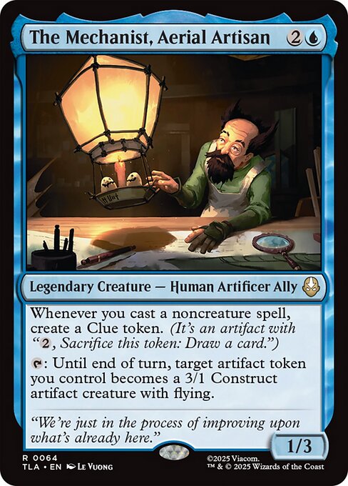 TLA: The Mechanist, Aerial Artisan