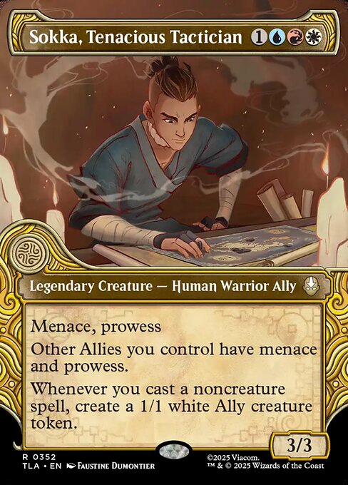 TLA: Sokka, Tenacious Tactician (Showcase) (Foil)