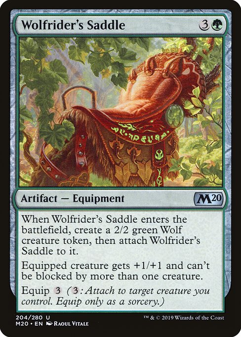 M20: Wolfrider's Saddle (Foil)