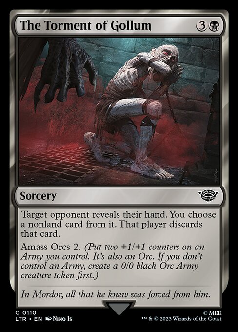 LTR: The Torment of Gollum (Foil)