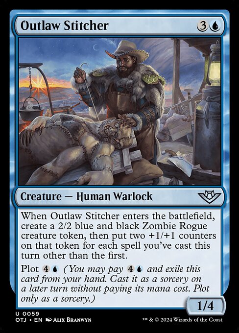 OTJ: Outlaw Stitcher (Foil)