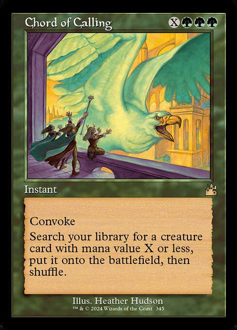 RVR: Chord of Calling (Retro Frame) (Foil)