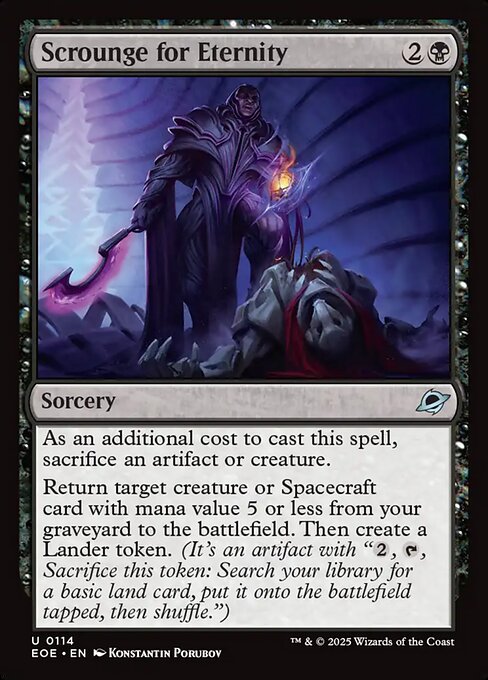 EOE: Scrounge for Eternity (Foil)