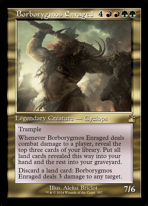 RVR: Borborygmos Enraged (Retro Frame) RVR: Borborygmos Enraged (Retro Frame)