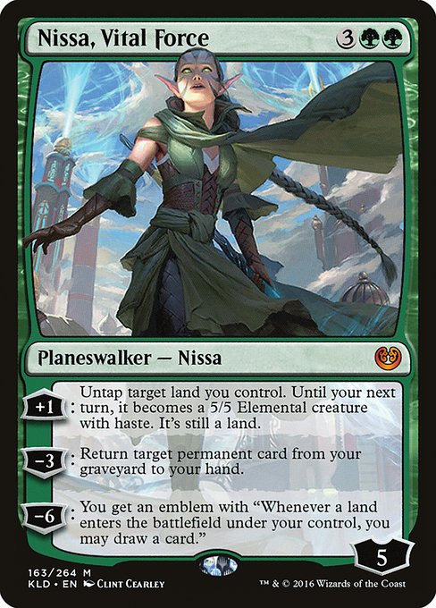 KLD: Nissa, Vital Force (Foil)