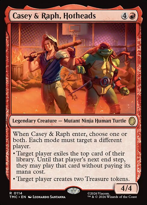 TMC: Casey & Raph, Hotheads