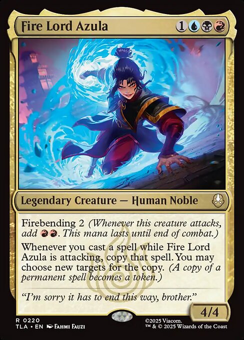 TLA: Fire Lord Azula (Foil)