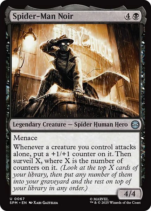 SPM: Spider-Man Noir