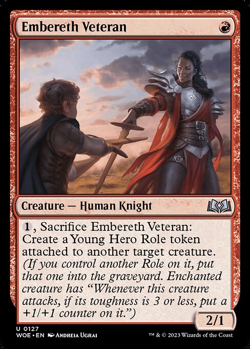 WOE: Embereth Veteran (Foil)