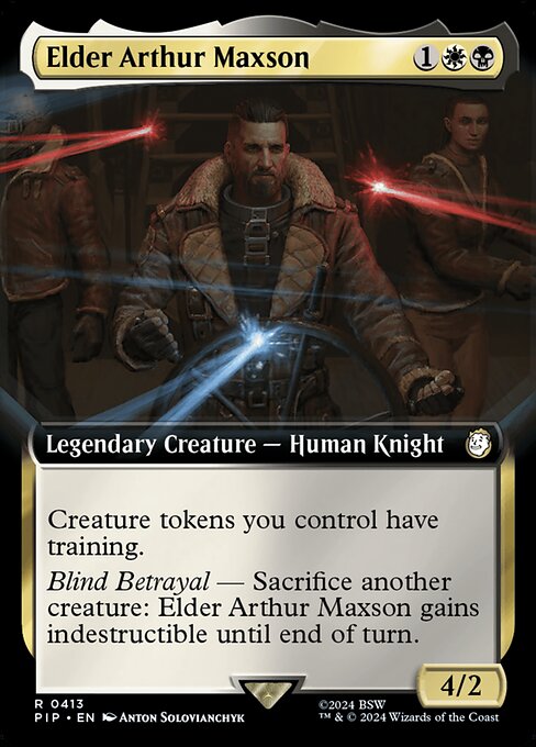 PIP: Elder Arthur Maxson (Extended Art) (Foil)