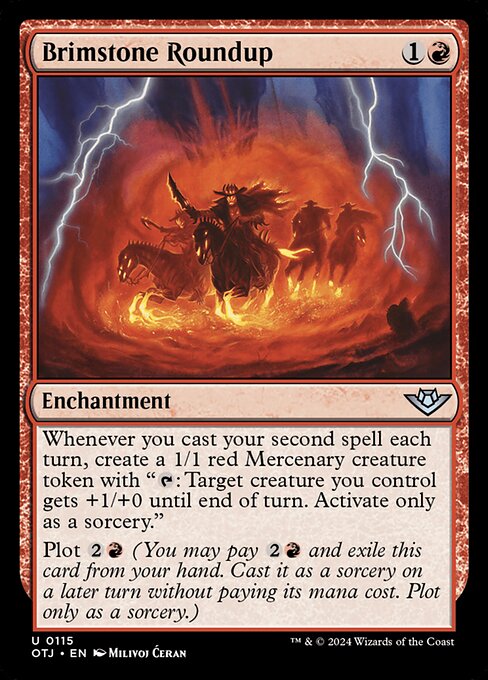 OTJ: Brimstone Roundup (Foil)