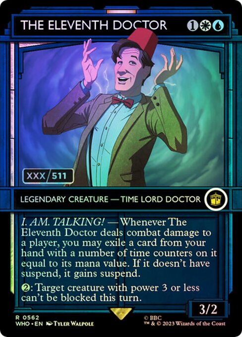 WHO: The Eleventh Doctor (Serial Numbered) (Foil)